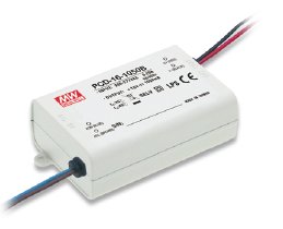 PCD-16-1050A, 16Вт светодиодные источники питания с одним выходом, регулируемые диммером